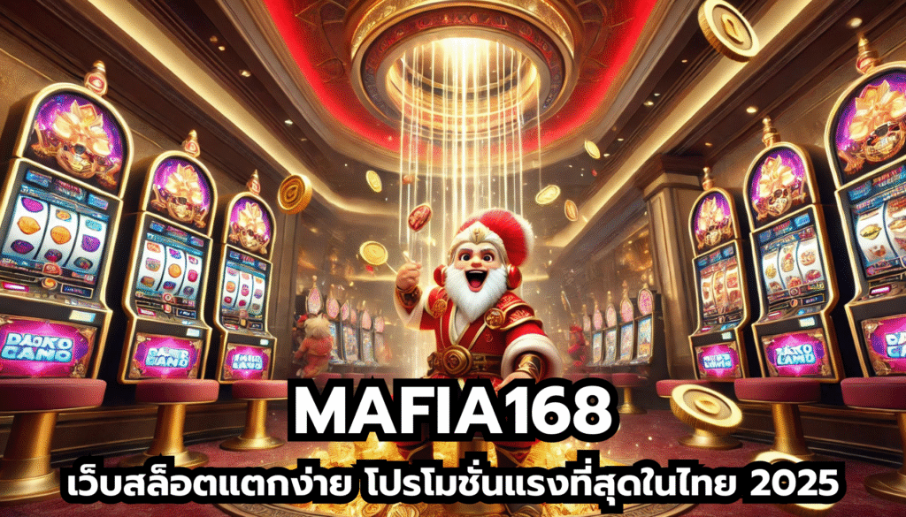MAFIA168 เว็บสล็อตแตกง่าย โปรโมชั่นแรงที่สุดในไทย 2025
