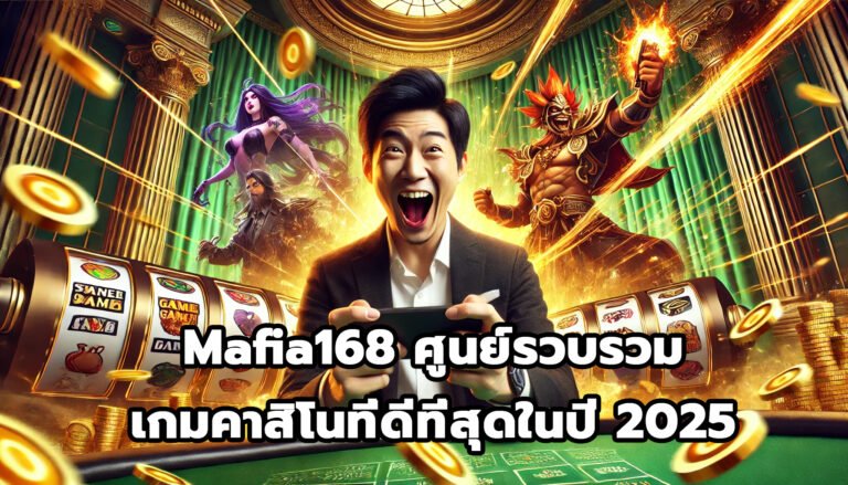 Mafia168 ศูนย์รวบรวมเกมคาสิโนออนไลน์ที่ดีที่สุดในปี 2025-4