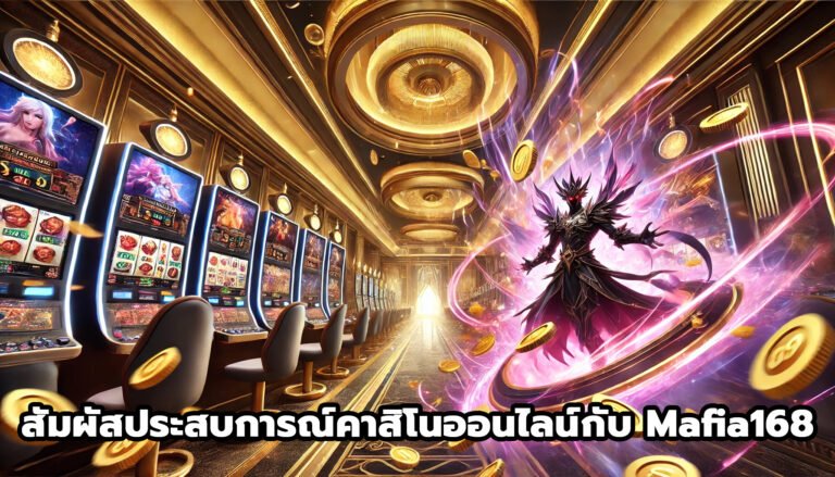 สัมผัสประสบการณ์คาสิโนออนไลน์กับ Mafia168-11